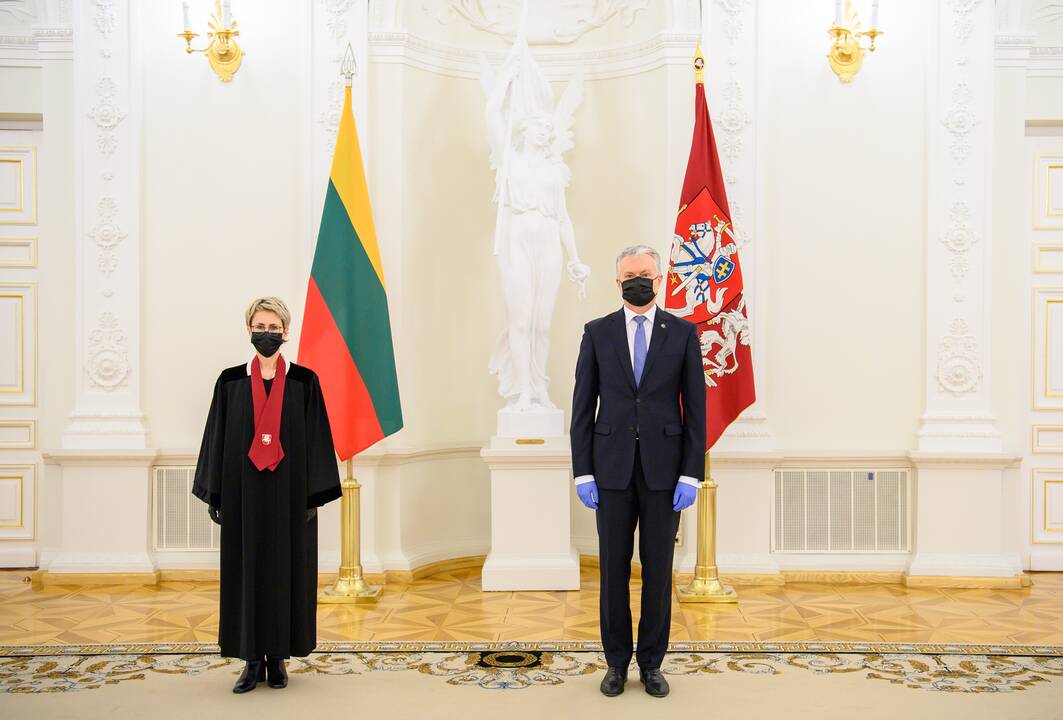 Prisiekė nauja generalinė prokurorė