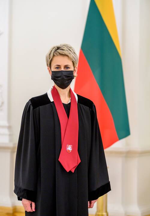 Prisiekė nauja generalinė prokurorė