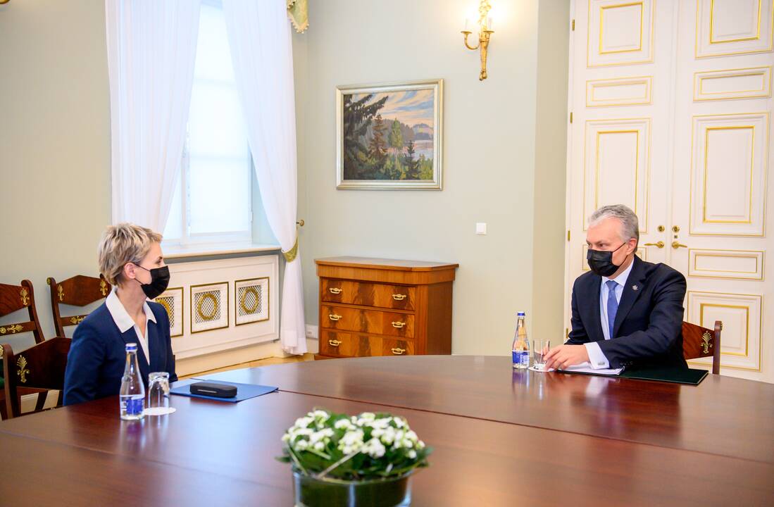 Prisiekė nauja generalinė prokurorė
