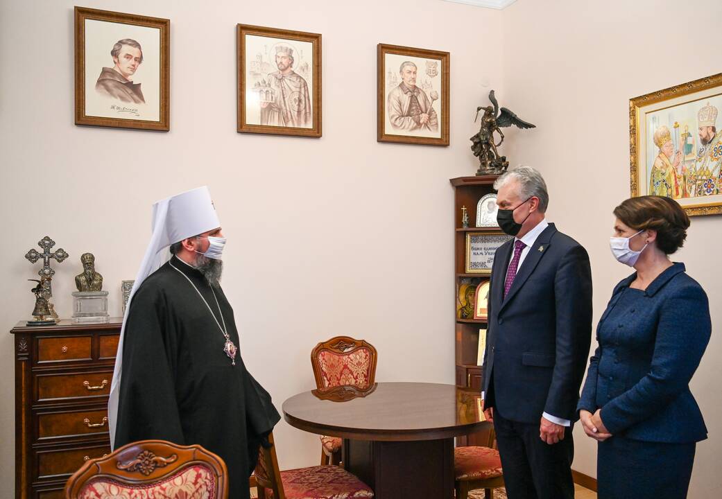 Trečioji G. Nausėdos vizito Ukrainoje diena