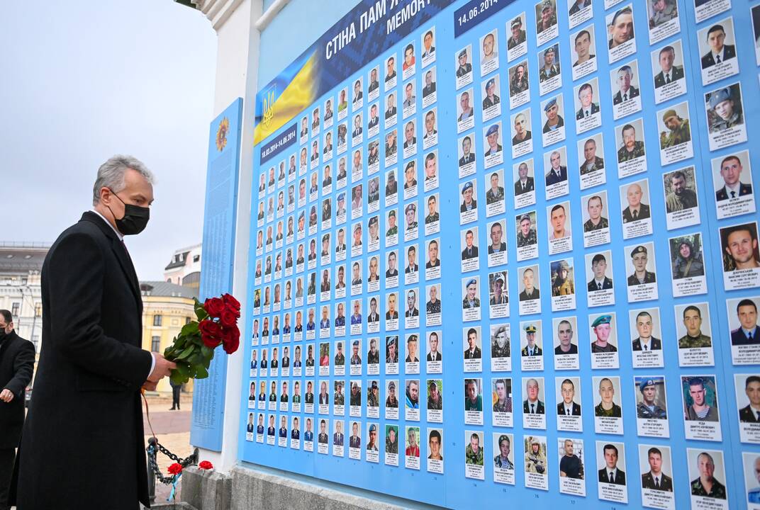 Trečioji G. Nausėdos vizito Ukrainoje diena