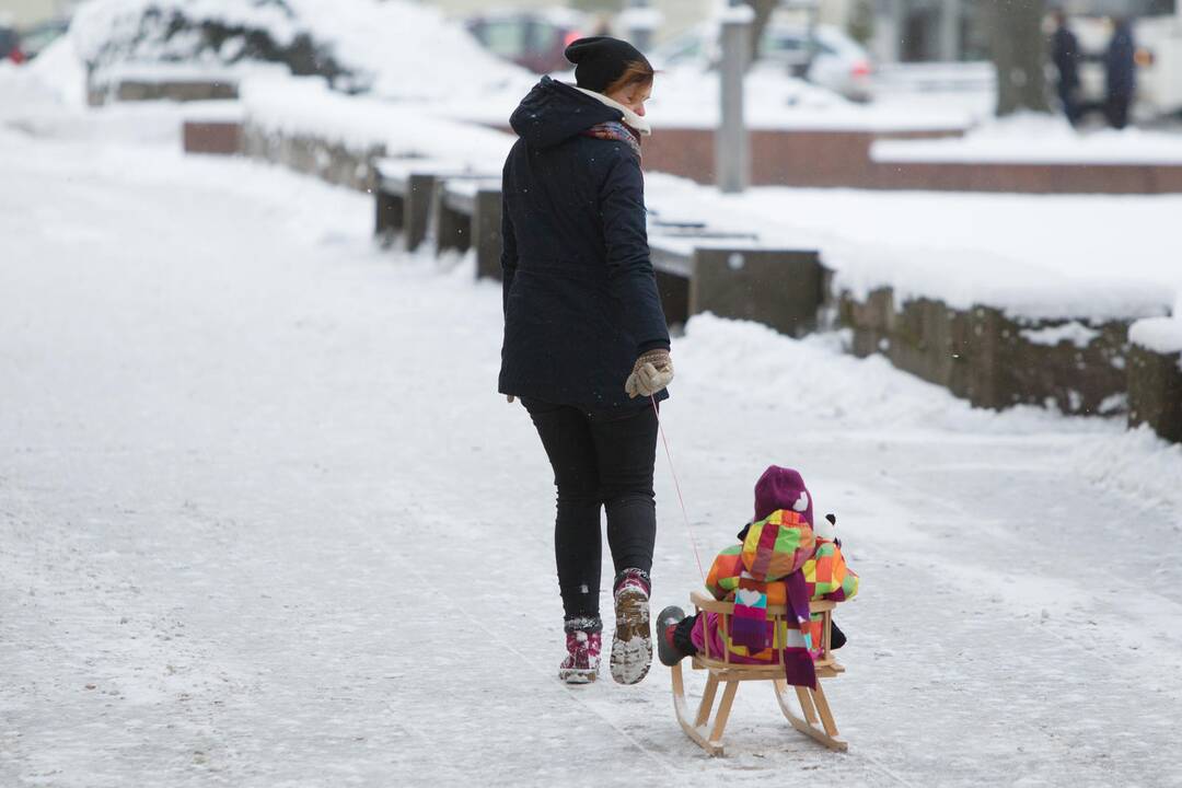 Savaitgalį į Lietuvą plūstels šaltis
