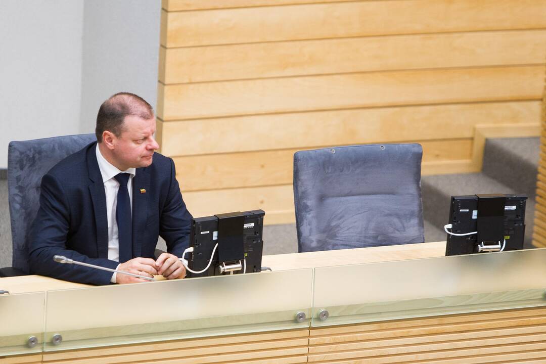 Seime prisiekė naujoji Vyriausybė