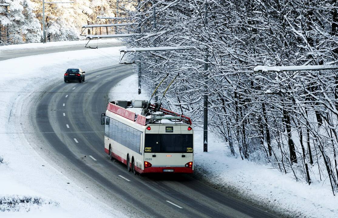 Vilniuje keičiasi 1, 2, 3, 4, 7, 9 ir 16  maršrutų troleibusų tvarkaraščiai