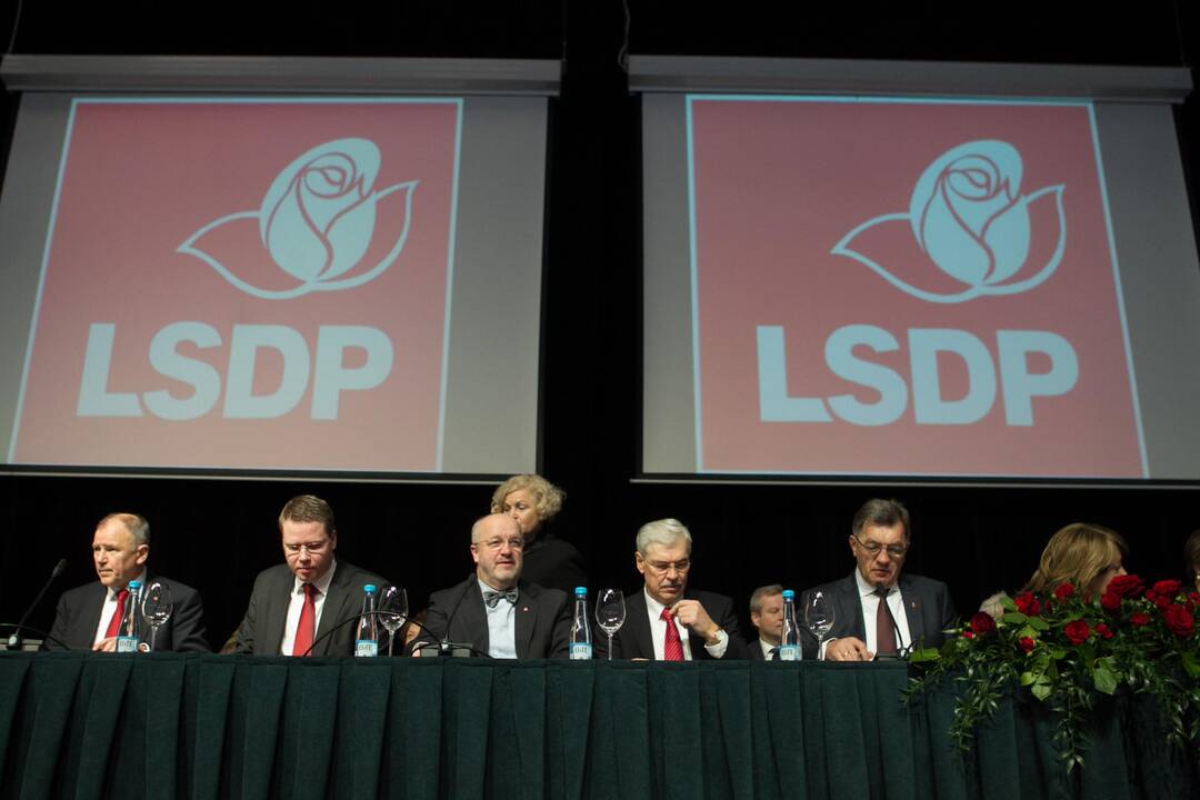 Socialdemokratai – vis dar populiariausia partija Lietuvoje