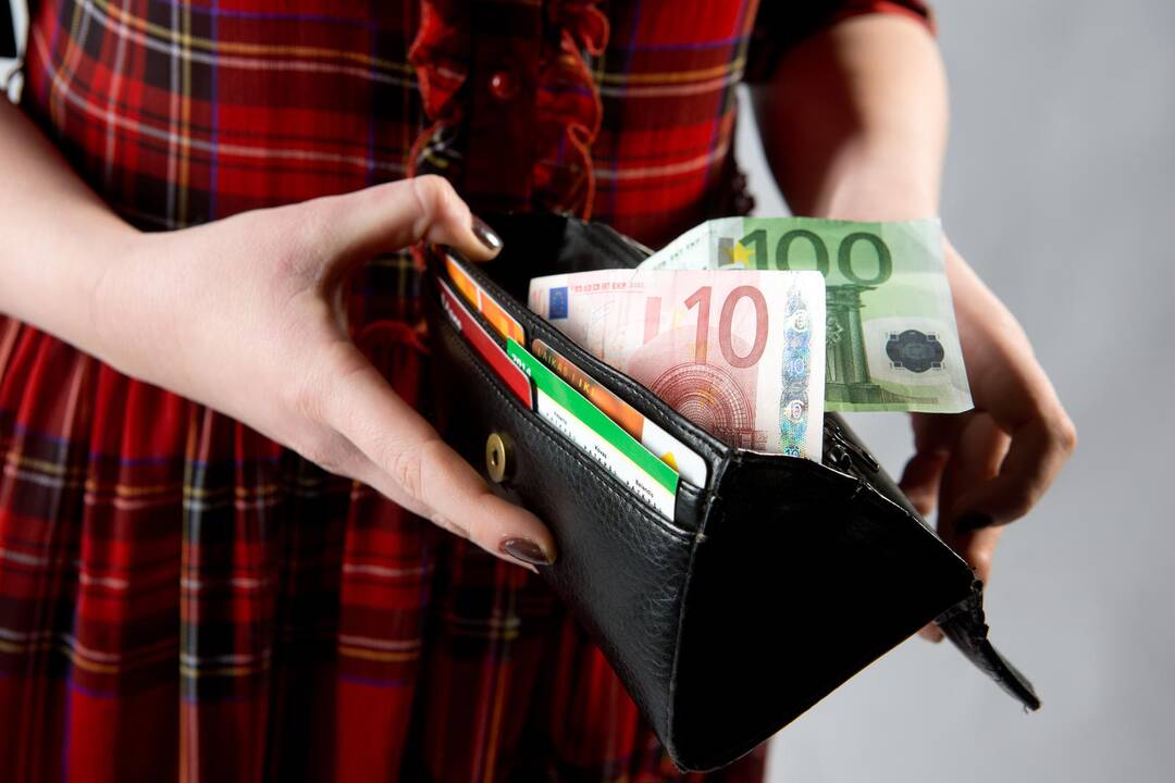 Vagilė piniginę nugvelbė parduotuvėje