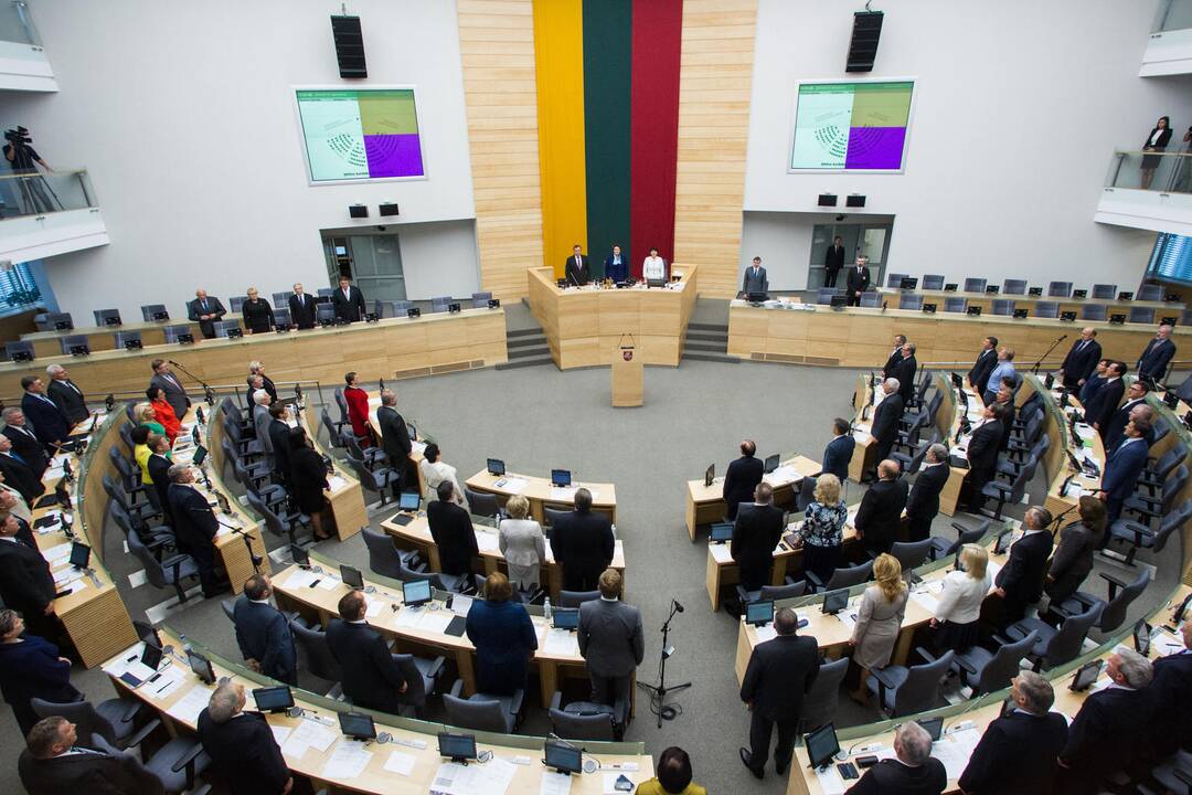 Seimas baigė pavasario sesiją