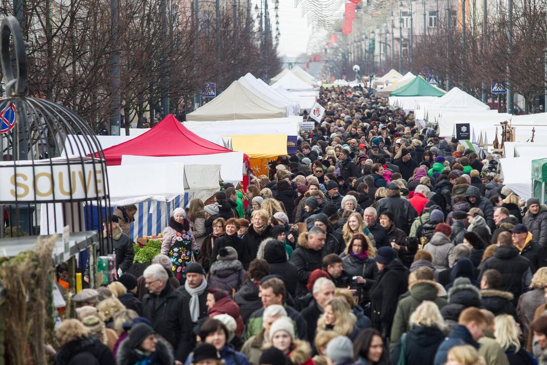 Mugės metu keičiasi eismas