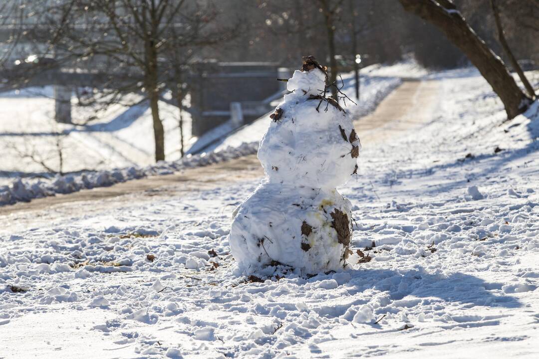 Žiemiškas šaltis dar išsilaikys, bet taip skaudžiai nebekąs