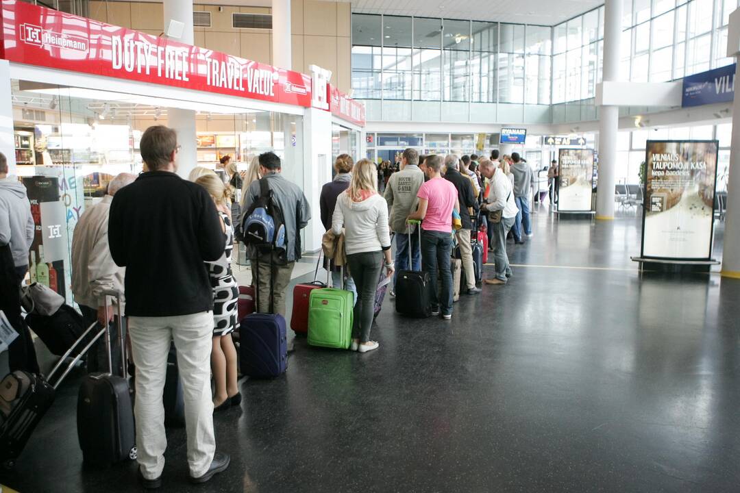 Po užsienį keliavę lietuviai pirmąjį ketvirtį išleido 158 mln. eurų