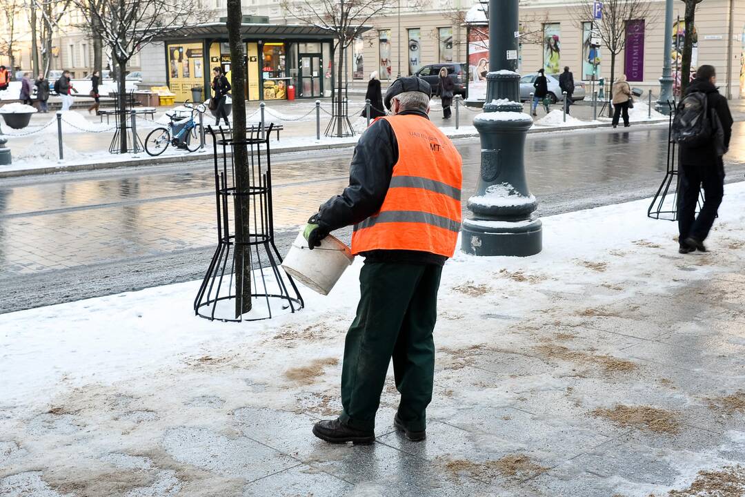 Savaitgalį apie save primins žiemiški orai