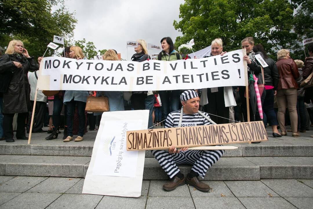 Atlyginimų kėlimas mokytojams nėra pakankamas, sutinka D. Pavalkis