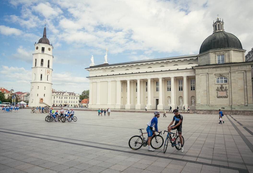 Vilniuje prasidėjo dviratininkų lenktynės „Baltic Chain Tour“