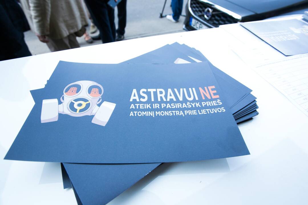 Estijos prezidentė: Europa neturėtų priimti nesaugios Astravo AE elektros