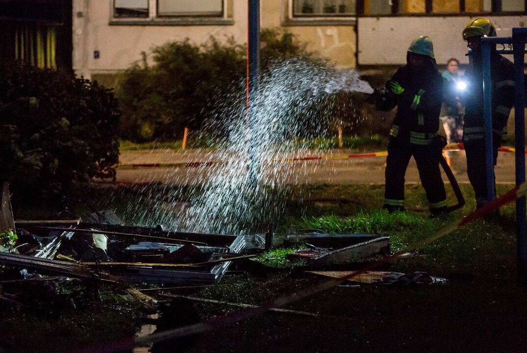 Marijampolėje per gaisrą bute žuvo jaunas vyras