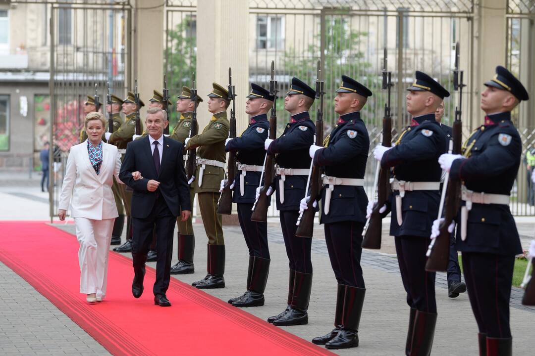G. Nausėdos priesaikos ceremonija Seime