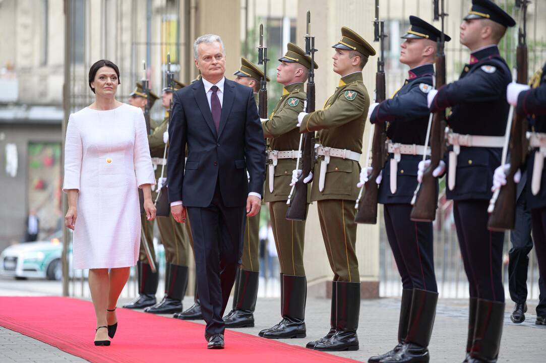 G. Nausėdos priesaikos ceremonija Seime