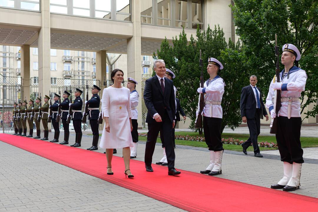 G. Nausėdos priesaikos ceremonija Seime