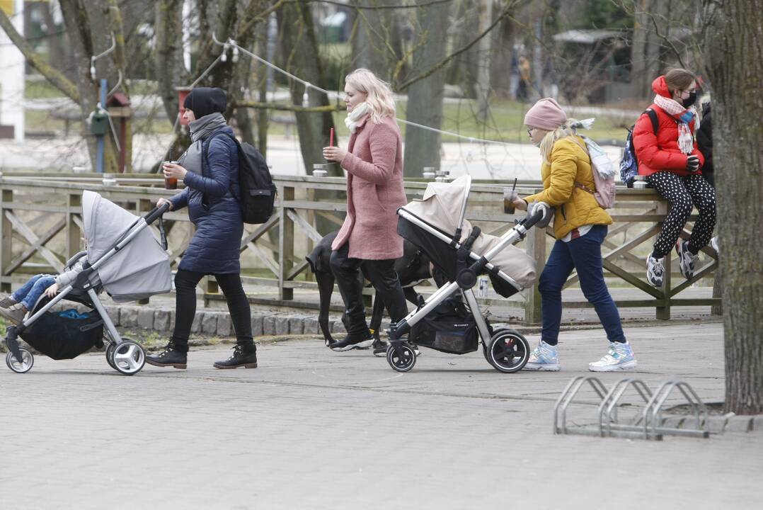 Palanga sulaukė poilsiautojų