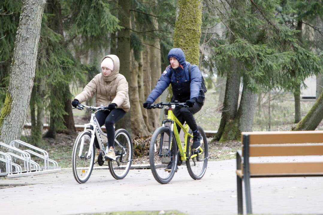 Palanga sulaukė poilsiautojų