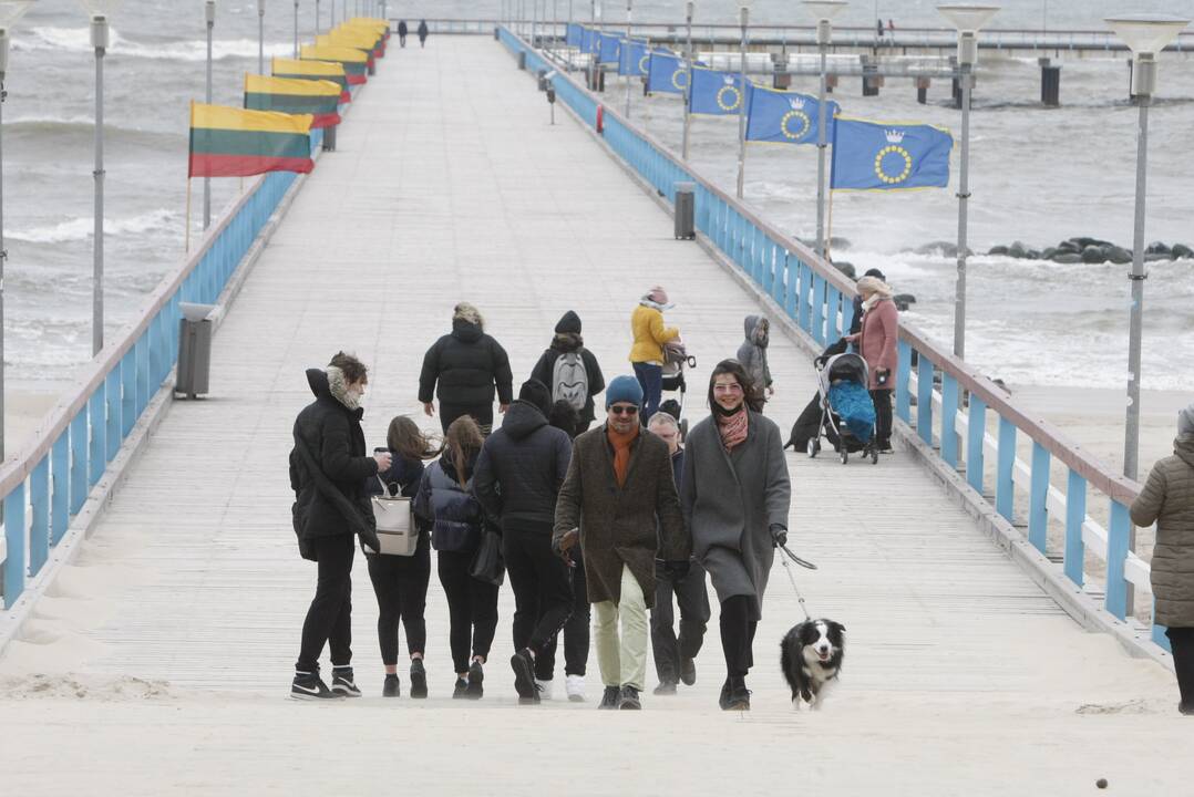 Palanga sulaukė poilsiautojų