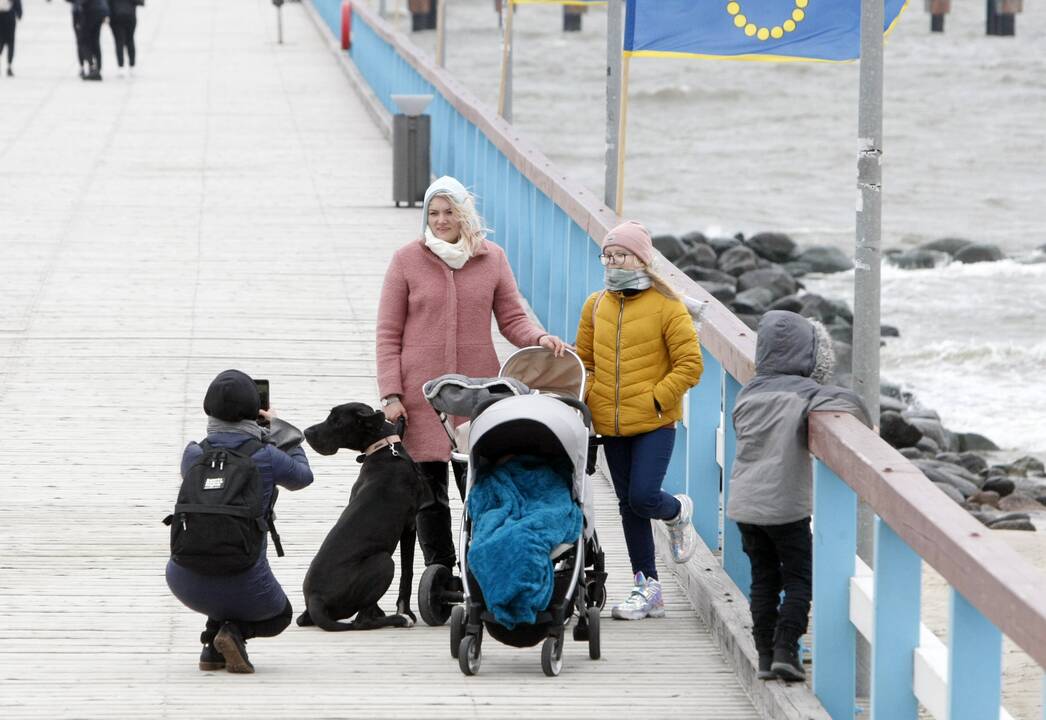 Palanga sulaukė poilsiautojų