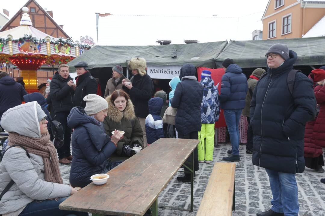 „Maltiečių sriubos“ akcija Klaipėdoje