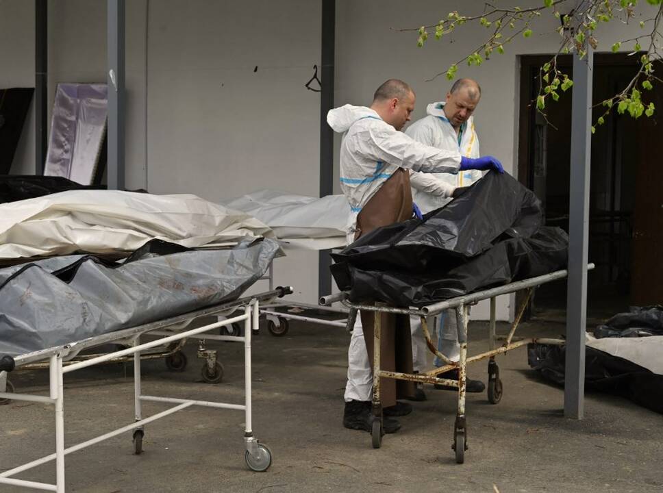 Į Ukrainą atvyko Lietuvos pareigūnų grupė, padėsianti tirti karo nusikaltimus