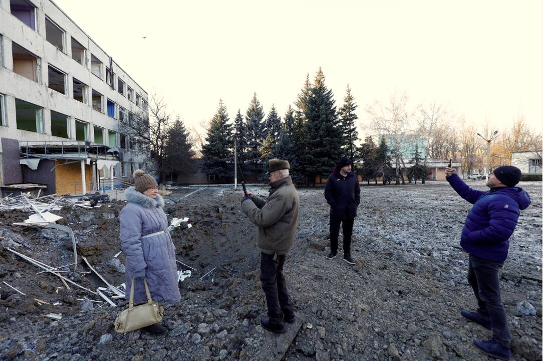 Ukraina atmeta Rusijos pareiškimą apie „atsakomąjį smūgį“ Kramatorske