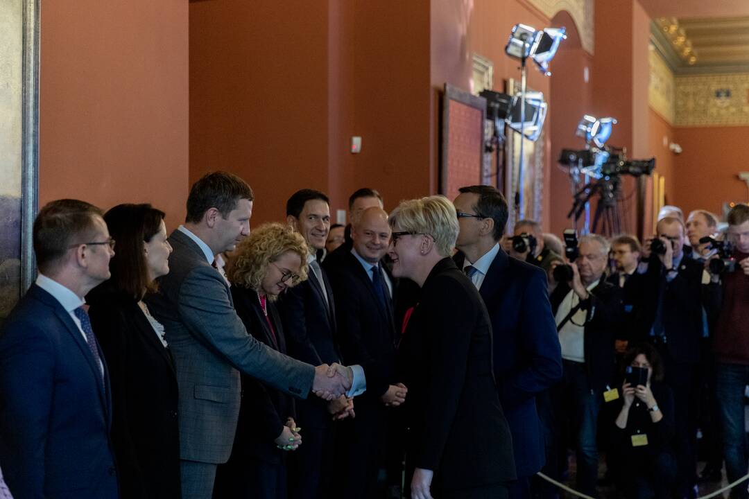 Lietuvoje vieši Lenkijos premjeras ir ministrai