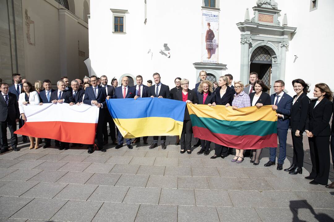 Lietuvoje vieši Lenkijos premjeras ir ministrai