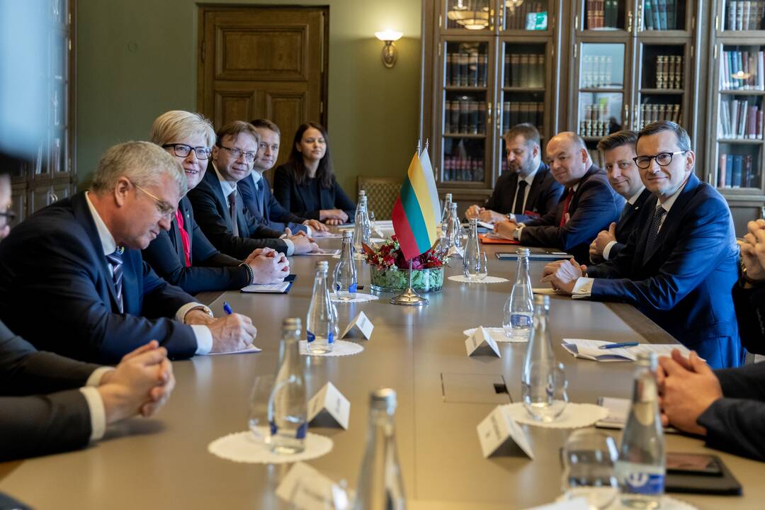 Lietuvoje vieši Lenkijos premjeras ir ministrai