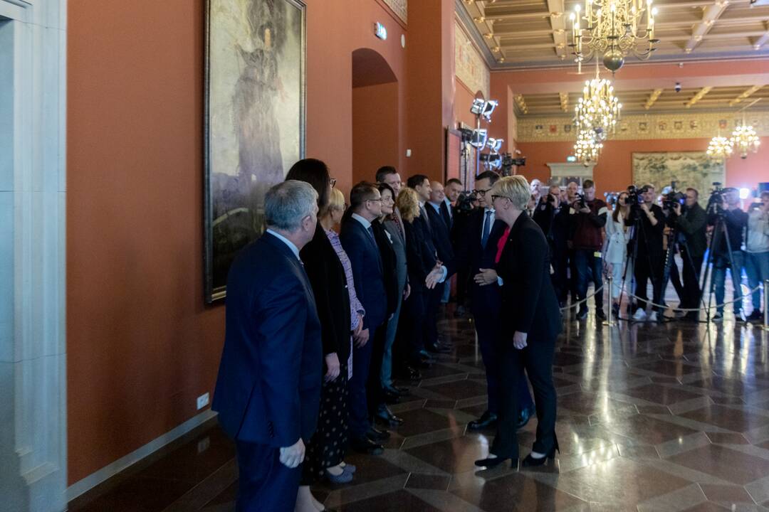 Lietuvoje vieši Lenkijos premjeras ir ministrai