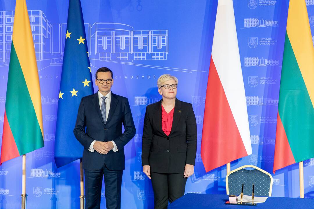 Lietuvoje vieši Lenkijos premjeras ir ministrai