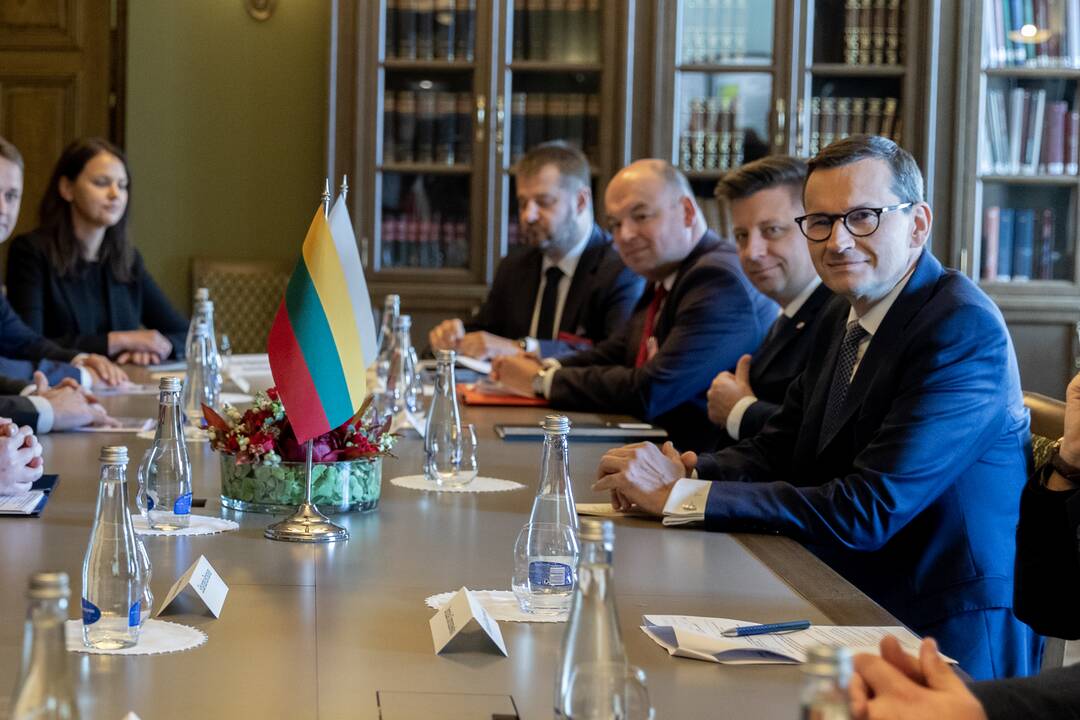 Lietuvoje vieši Lenkijos premjeras ir ministrai