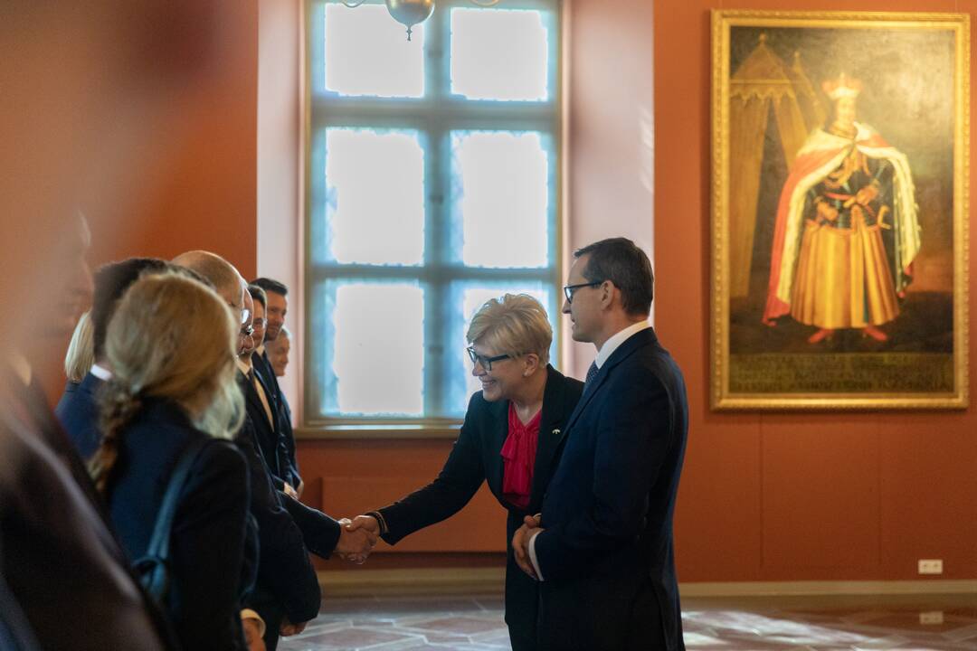 Lietuvoje vieši Lenkijos premjeras ir ministrai