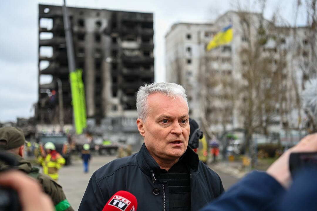 G. Nausėda: Ukrainoje pralaiminti Rusija bandys dar labiau destabilizuoti situaciją