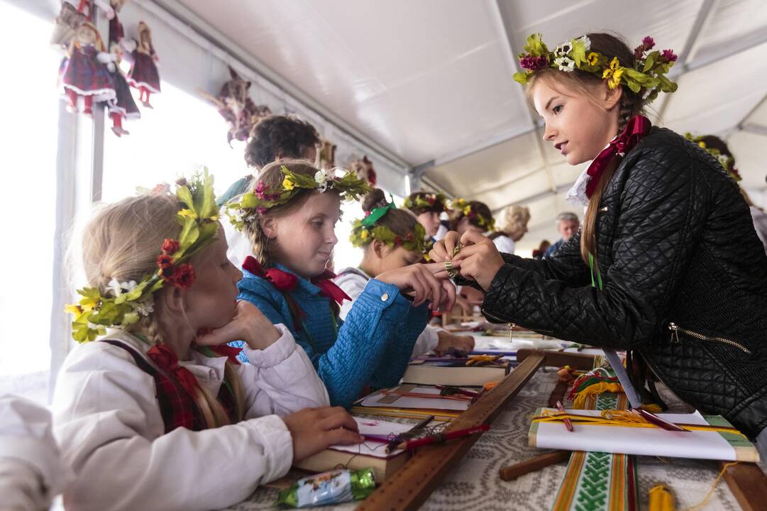 Dainų šventės Vaikų amatų miestelis