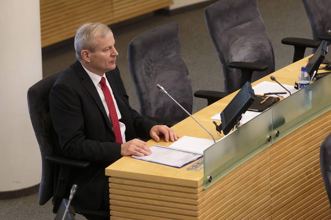 VRK naikina M. Basčio mandatą nuo trečiadienio