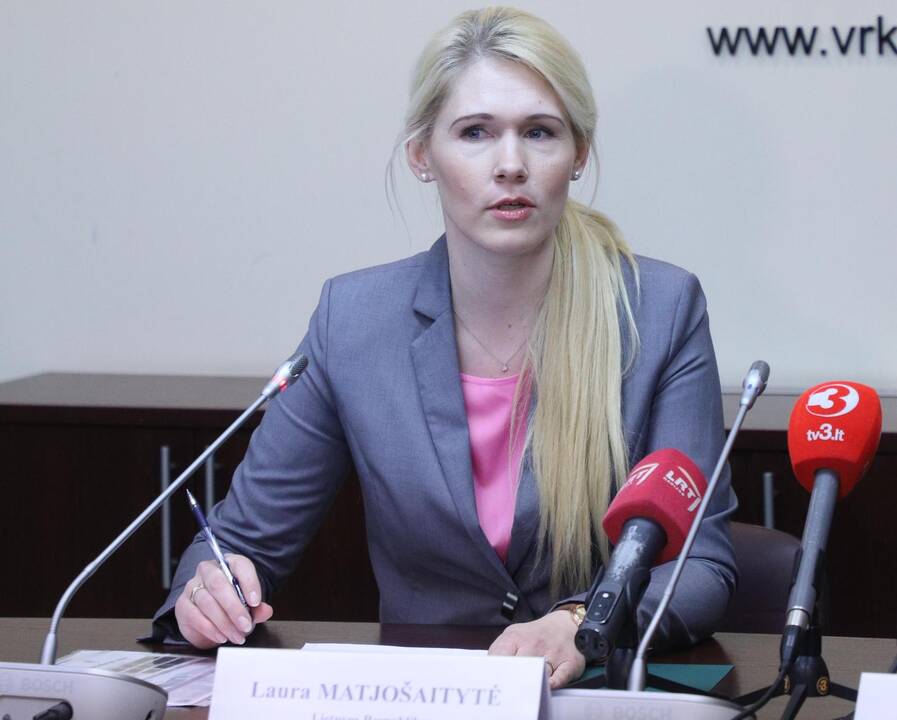 VRK pirmininkė Laura Matjošaitytė