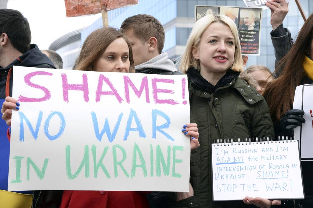 Baltijos šalių gynybos ministrai pasmerkė Krymo okupaciją