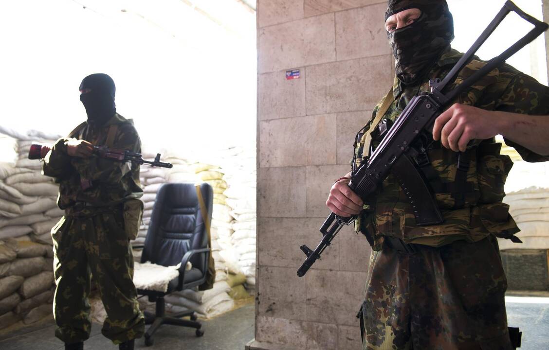 Ukrainos sukilėliai sutiko dalyvauti tolesnėse taikos derybose