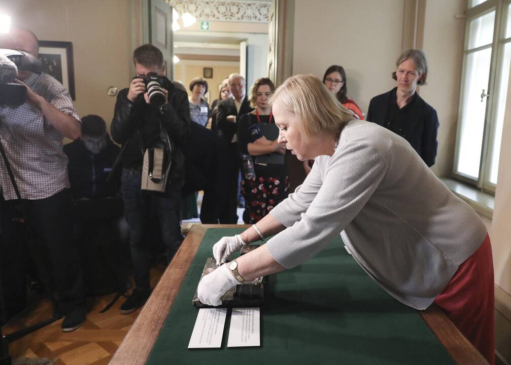 A. Smetonos plunksna – Lietuvoje