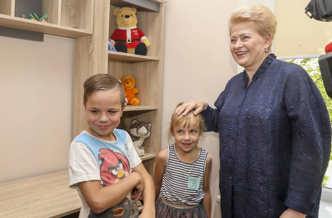 D. Grybauskaitė lankosi Biržuose