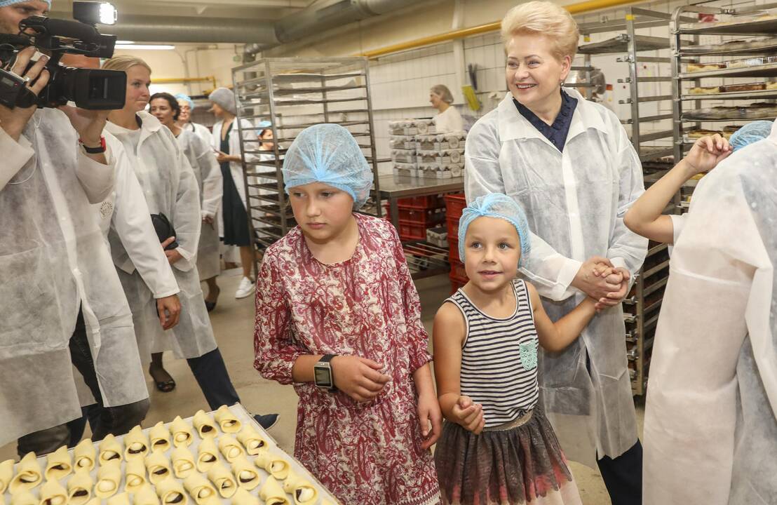 D. Grybauskaitė lankosi Biržuose