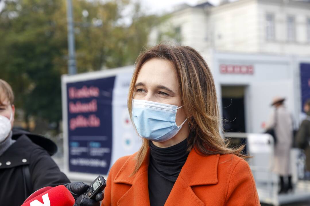 Liberalų sąjūdžio pirmininkė Viktorija Čmilytė-Nielsen