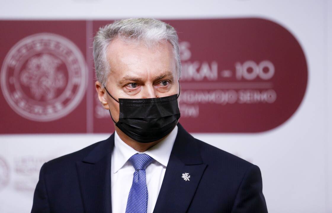 Šalies vadovas G. Nausėda lankosi Seime