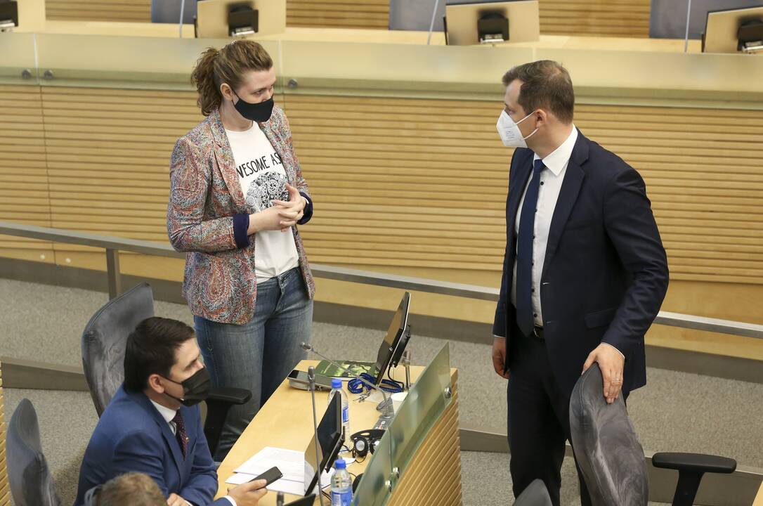 Seime – Partnerystės įstatymo projekto pateikimas