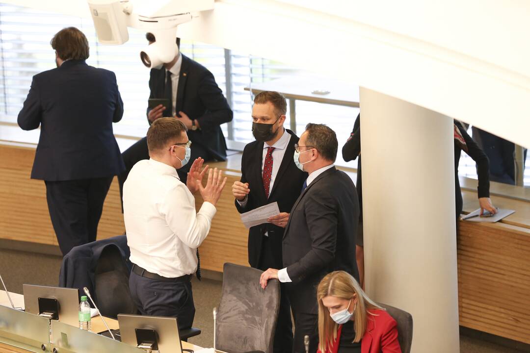 Seime – Partnerystės įstatymo projekto pateikimas