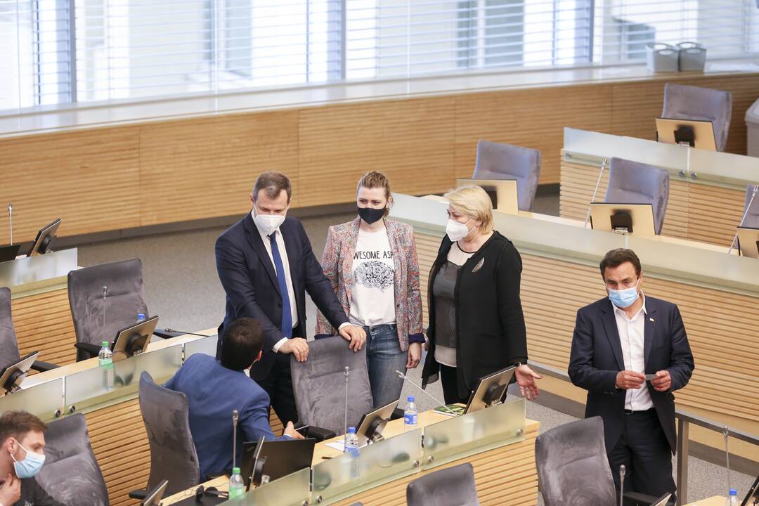 Seime – Partnerystės įstatymo projekto pateikimas